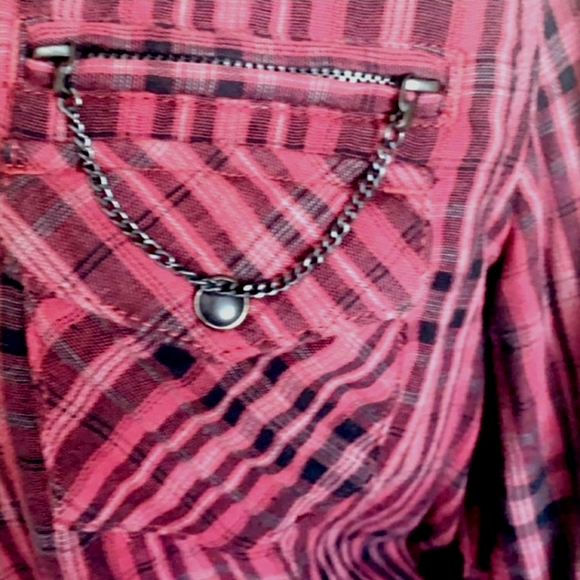 Harley Davidson Long sleeved Snap closure - Picture 4 of 7